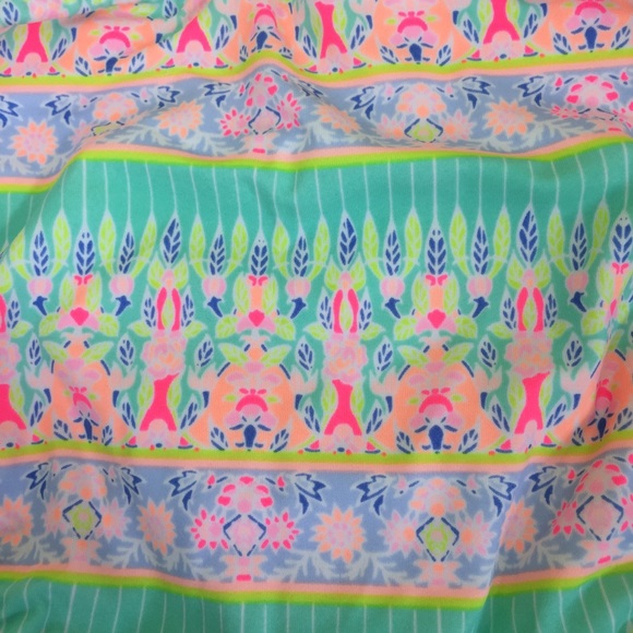 4/$25 VS Colorful Boho Swim Suit Bottoms Sz. L - Picture 5 of 7